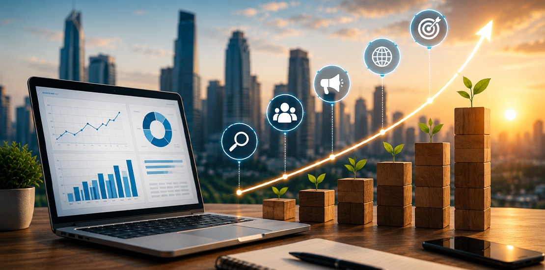 Digital marketing experts at Webcap Technology (WCT) helping businesses build a stronger online presence over time.