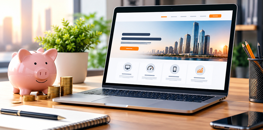 Affordable business website design on a limited budget
